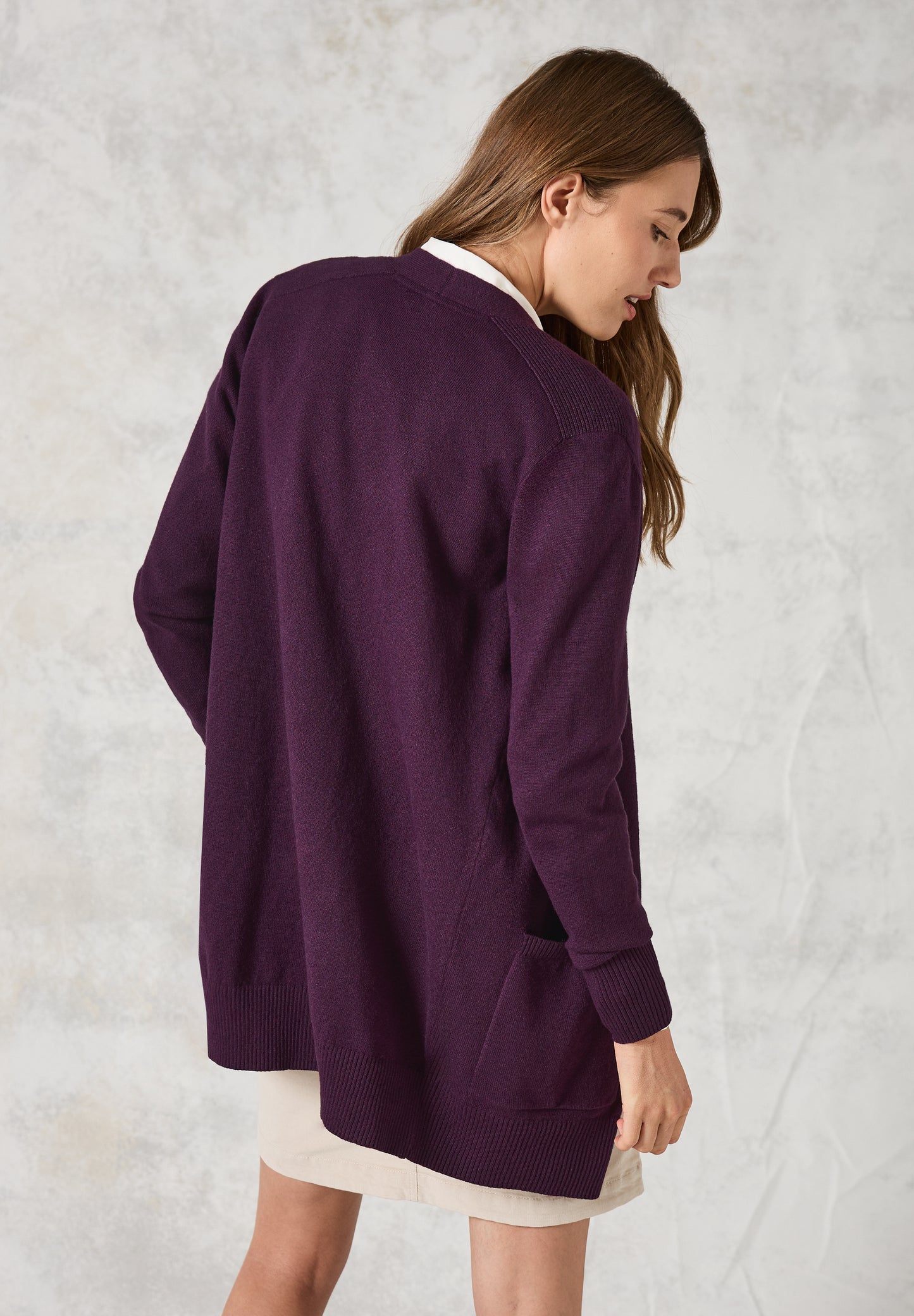 Langer Cardigan