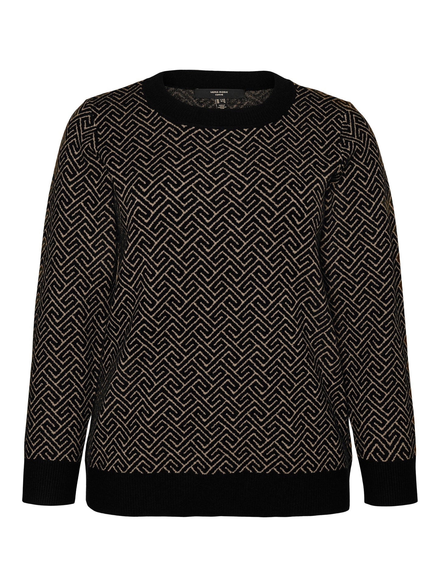 VMCARIA ART LS O-NECK PULLOVER GA CUR