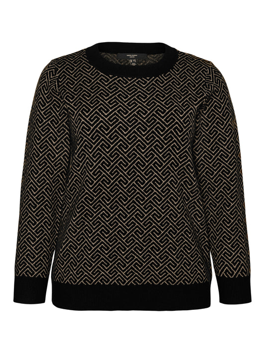 VMCARIA ART LS O-NECK PULLOVER GA CUR