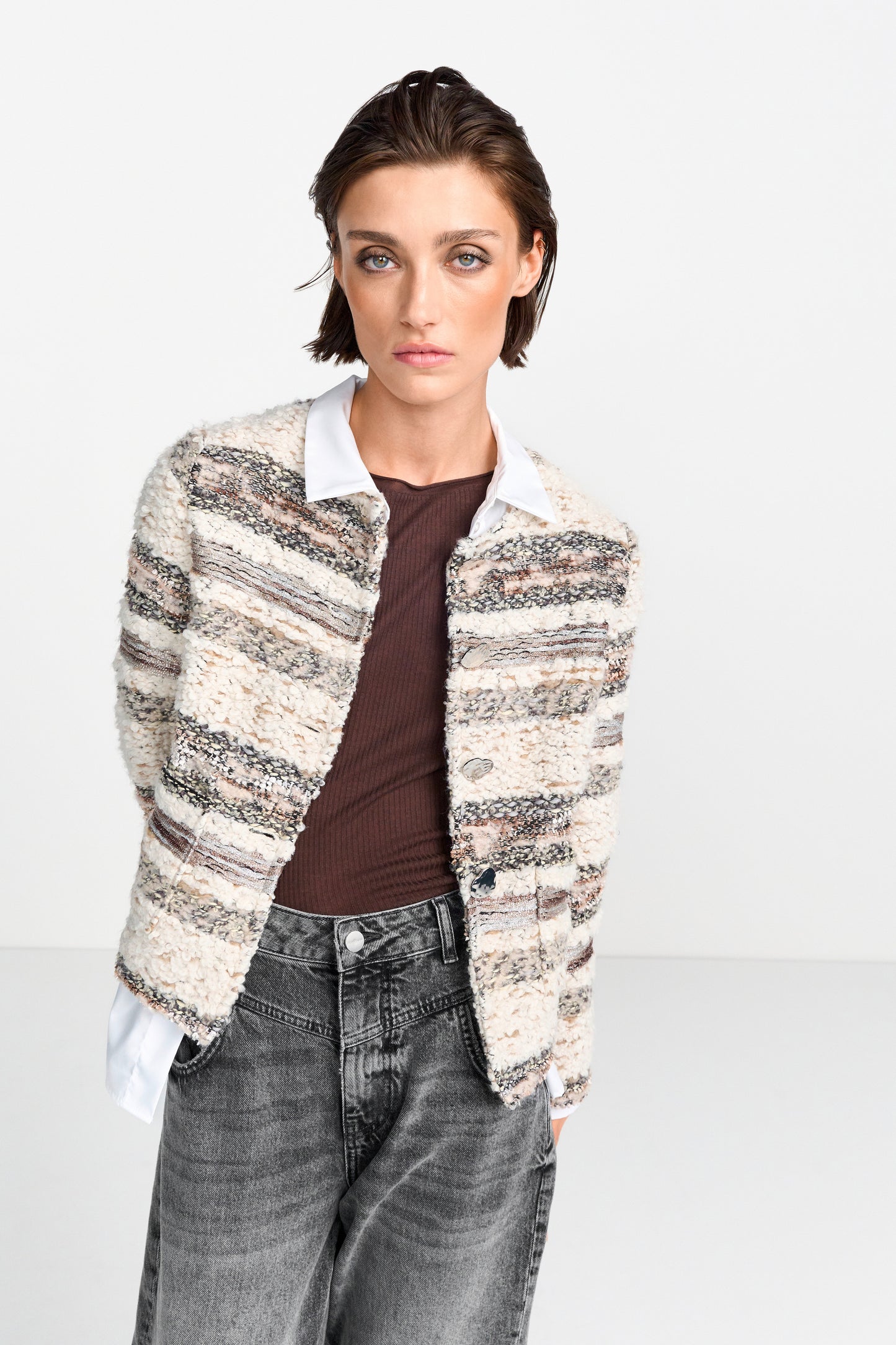 Glam bouclé jacket