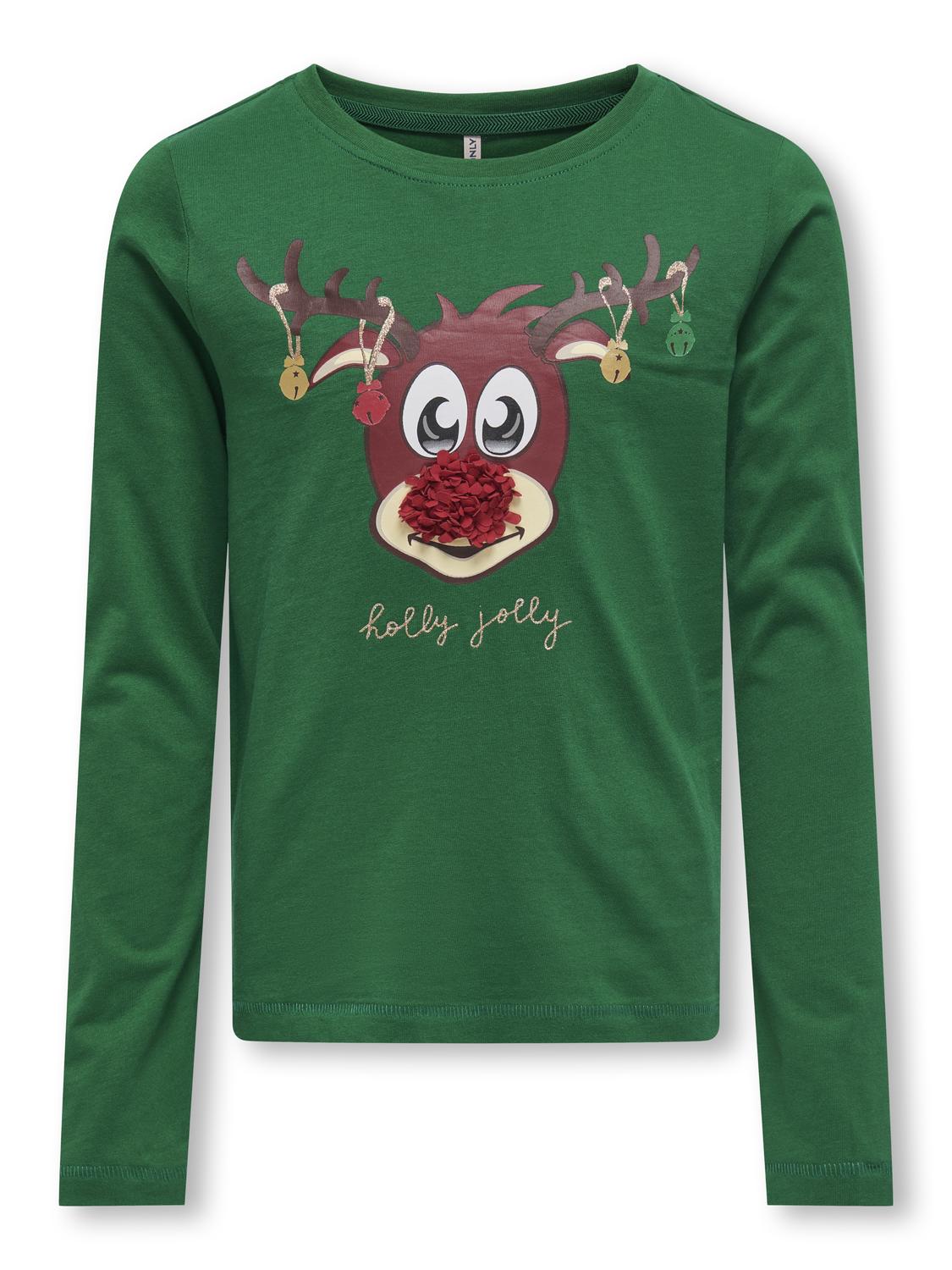 KOGXMAS LIFE YRSA LIFE REG L/S TOP JRS