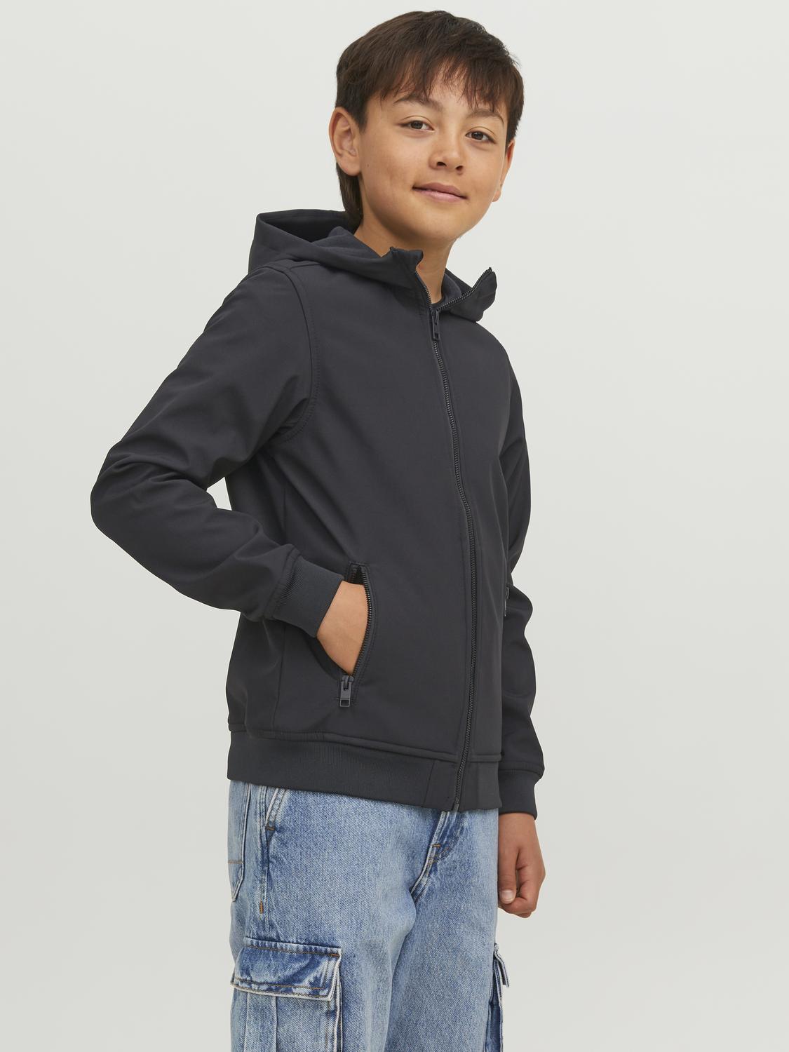 JJEBASIC SOFTSHELL HOOD NOOS JNR