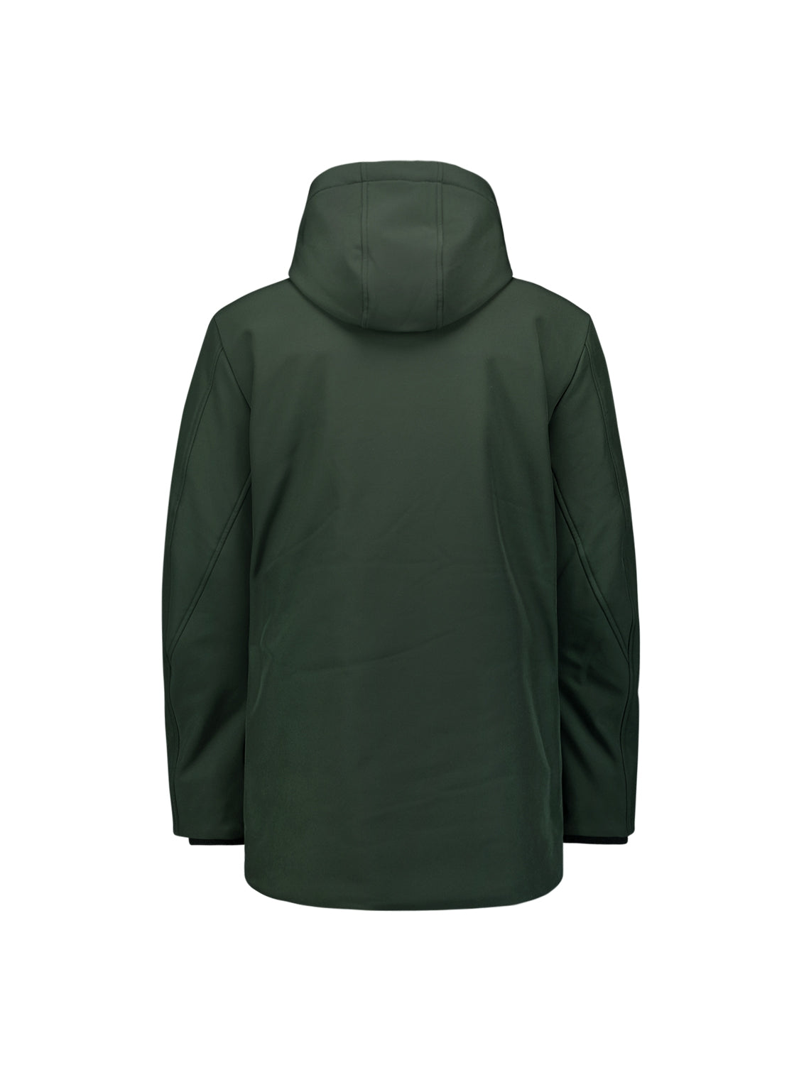 Jacket Medium Long Fit Hooded Softshell Stretch