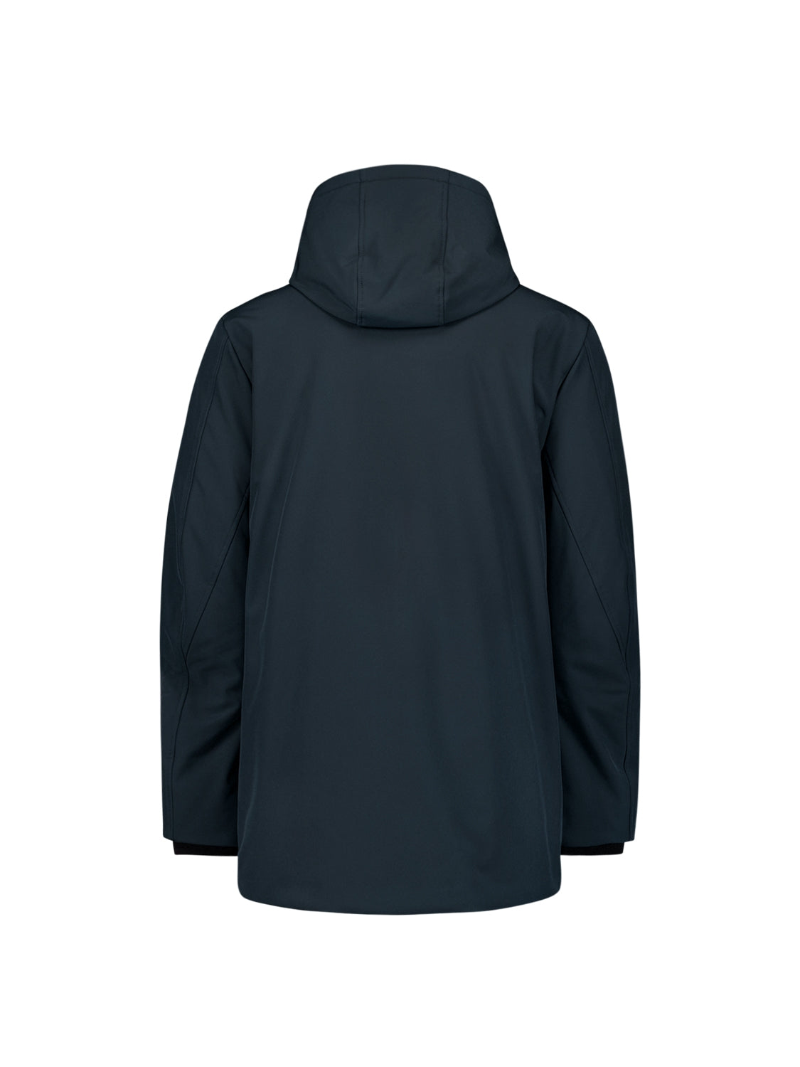 Jacket Medium Long Fit Hooded Softshell Stretch