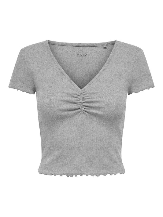 ONLBETTY S/S V-NECK TOP CC JRS