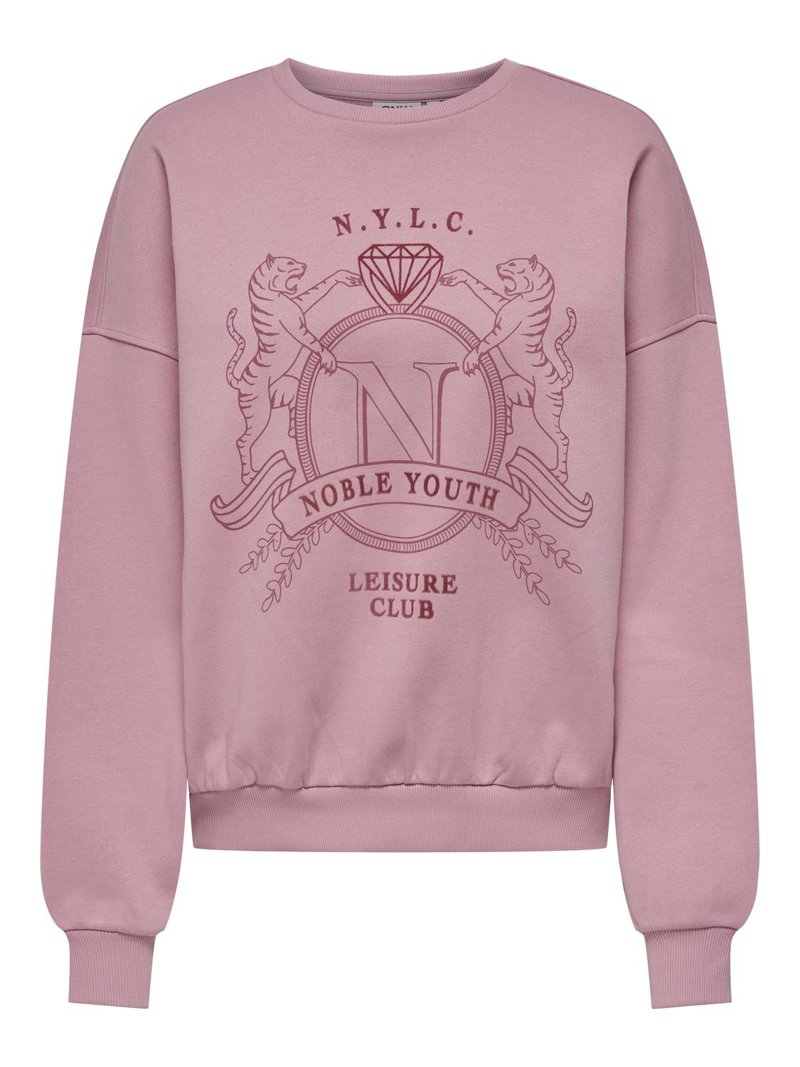 ONLEVELYN L/S LION O-NECK SWT