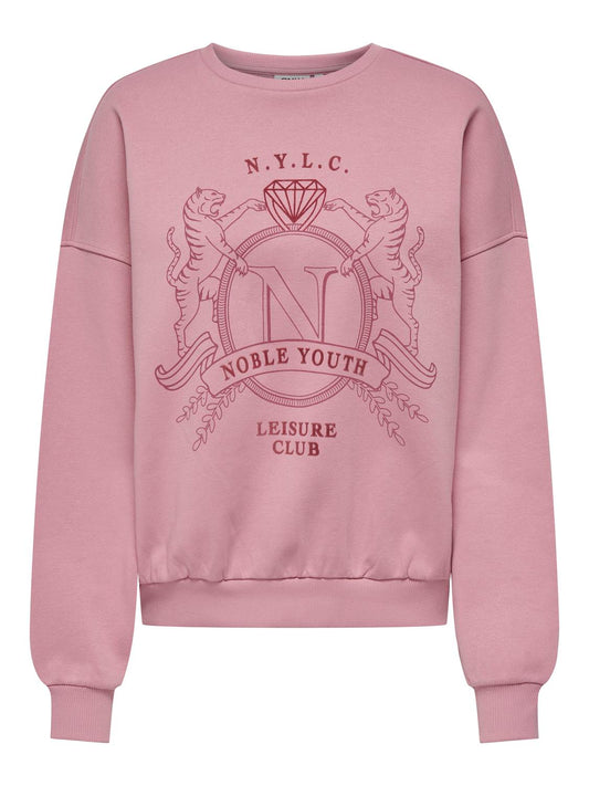 ONLEVELYN L/S LION O-NECK SWT