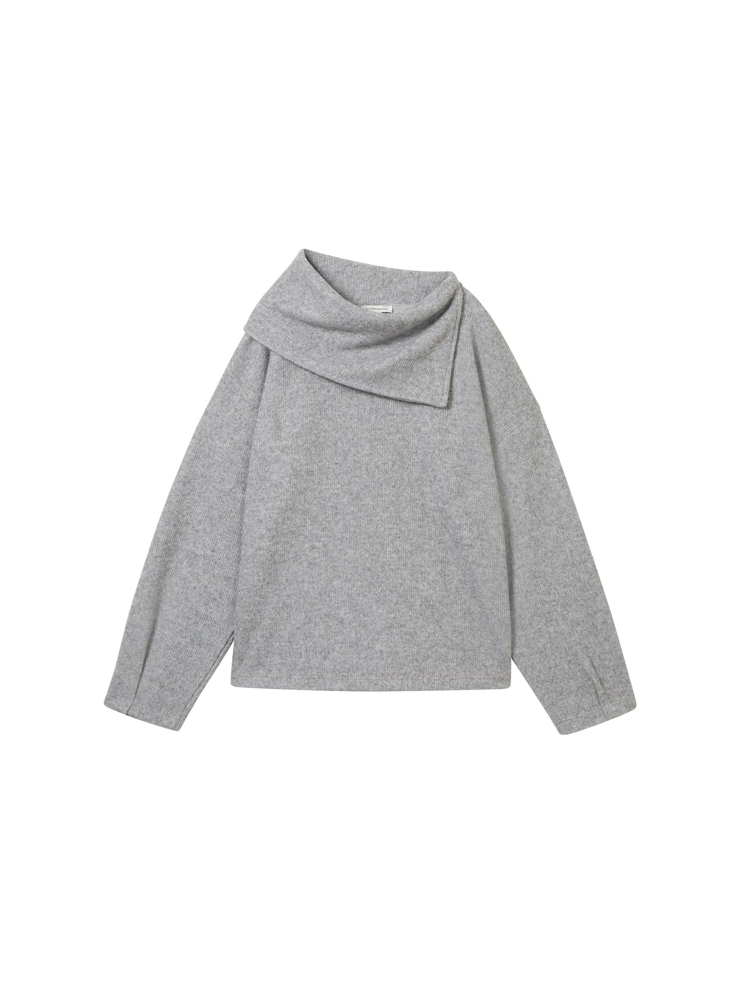 Sweatshirt mit asymmetrischem Kragen