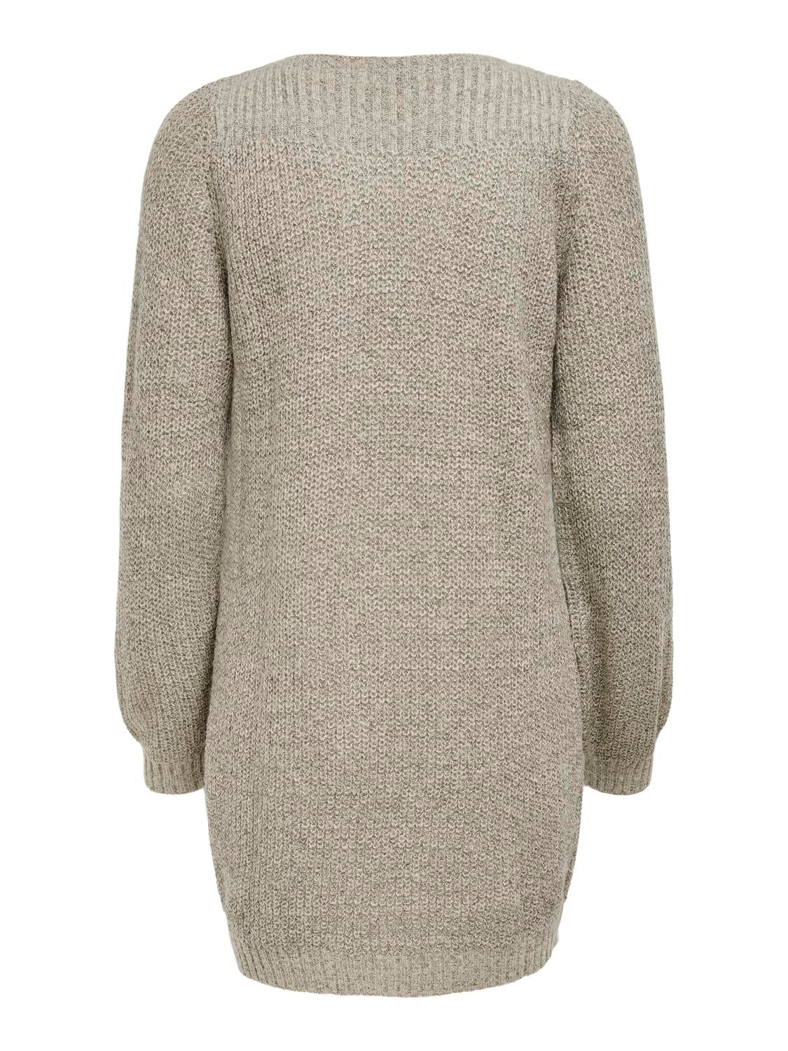 JDYWHITNEY MEGAN L/S BOAT DRESS KNT NOOS