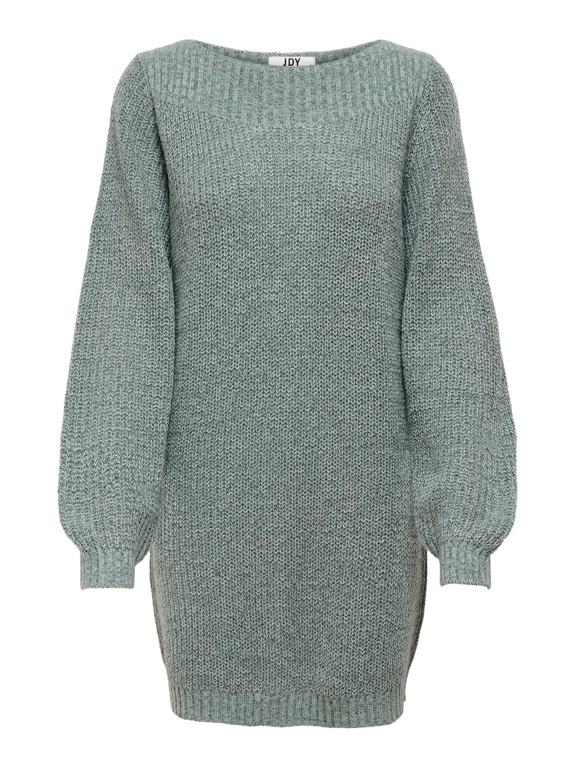 JDYWHITNEY MEGAN L/S BOAT DRESS KNT NOOS