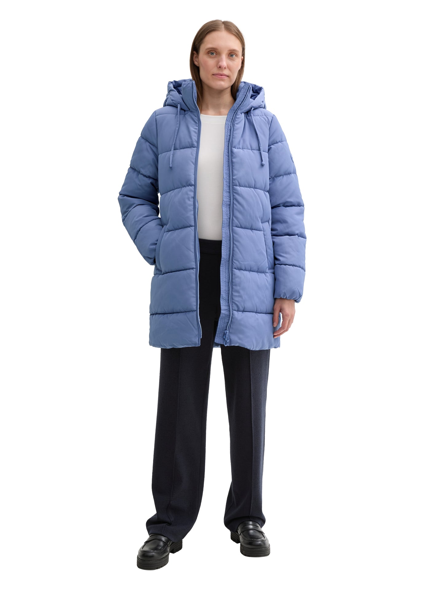 Puffer Parka mit Kapuze