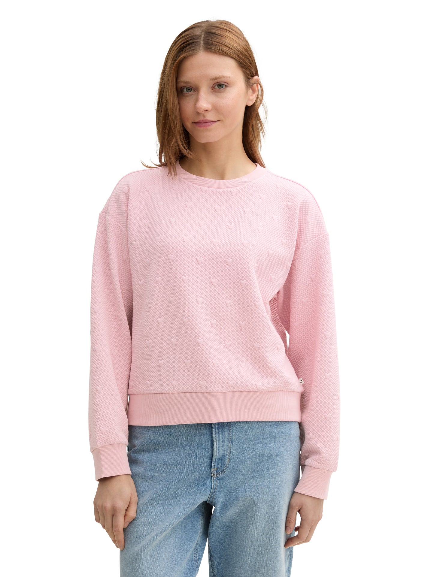 Sweatshirt mit Struktur