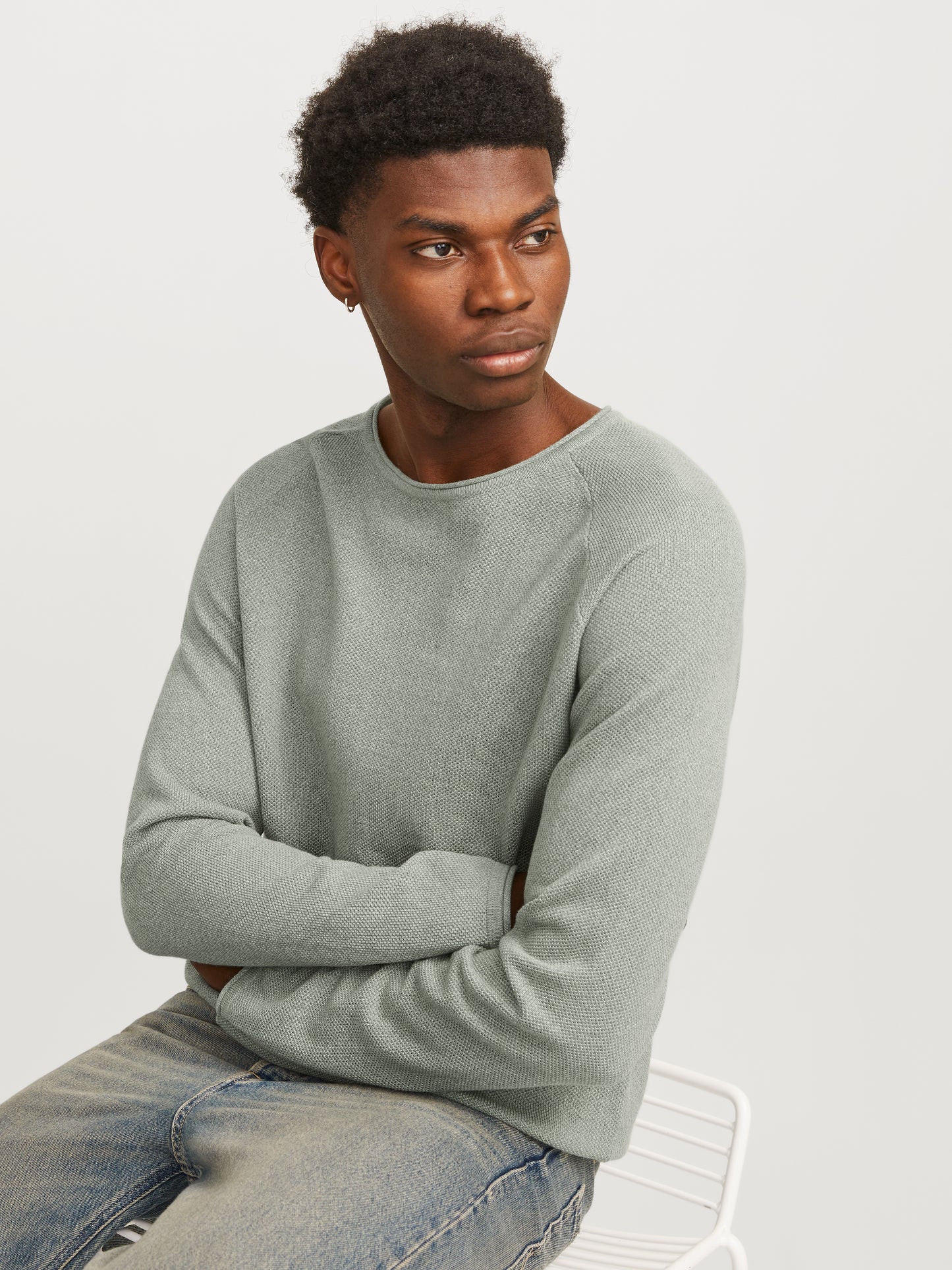 JJEHILL KNIT CREW NECK NOOS