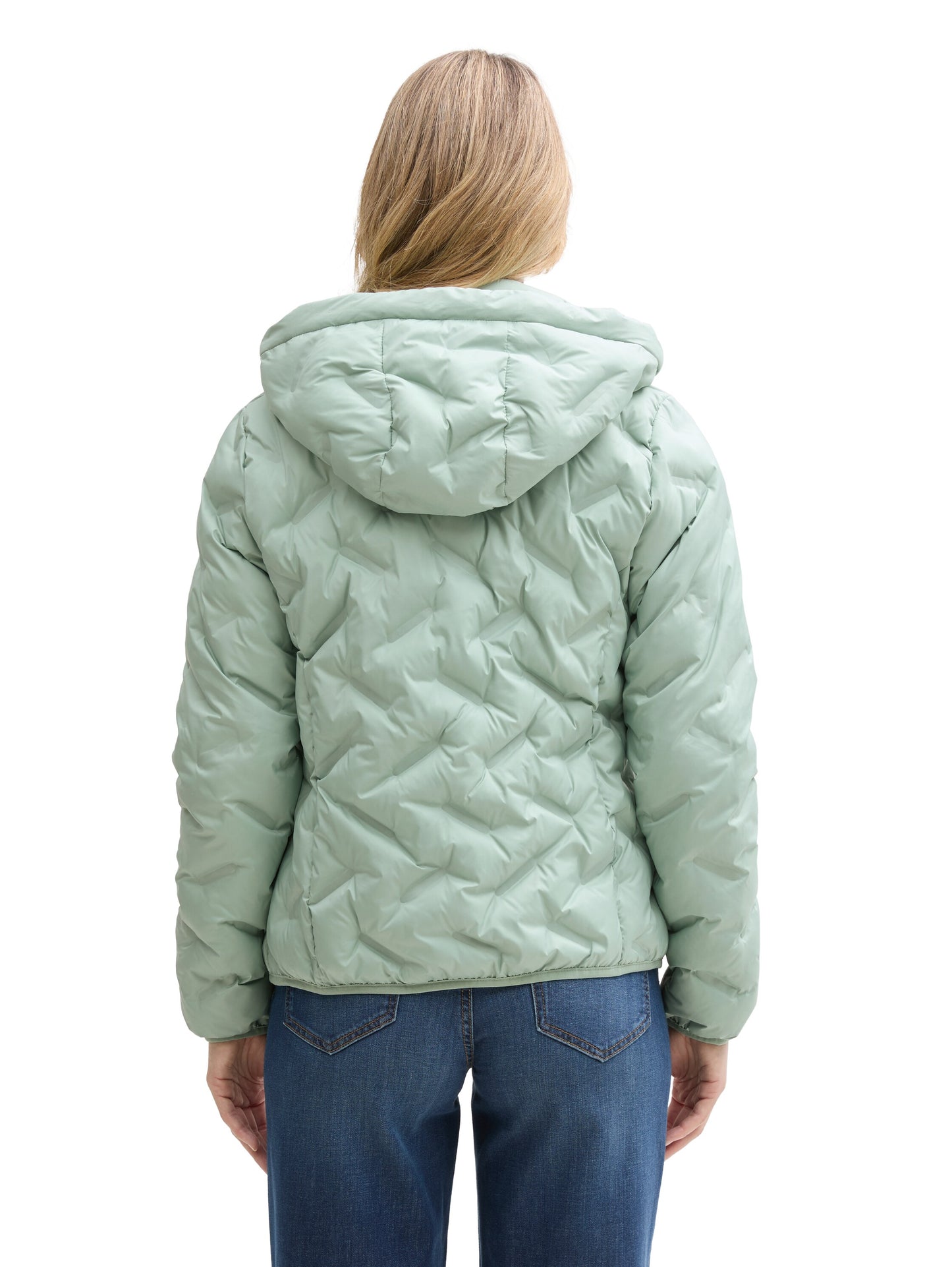 Hybrid Steppjacke mit Kapuze