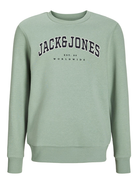 JJECALEB VARSITY SWEAT CREW NECK SN JNR