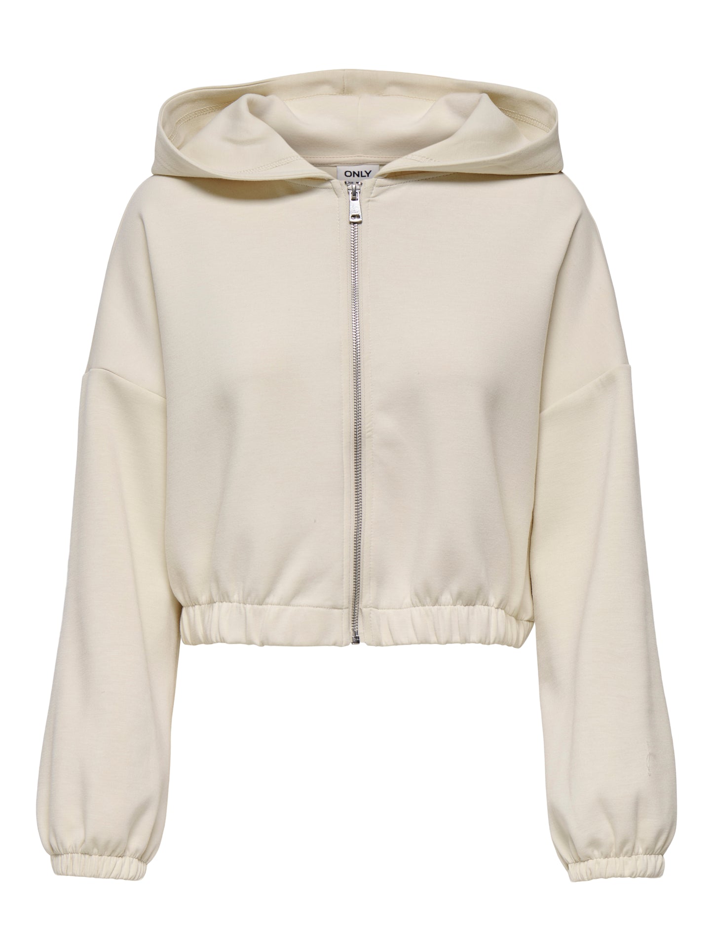 ONLSCARLETT LS ELASTIC ZIP HOOD SWT NOOS