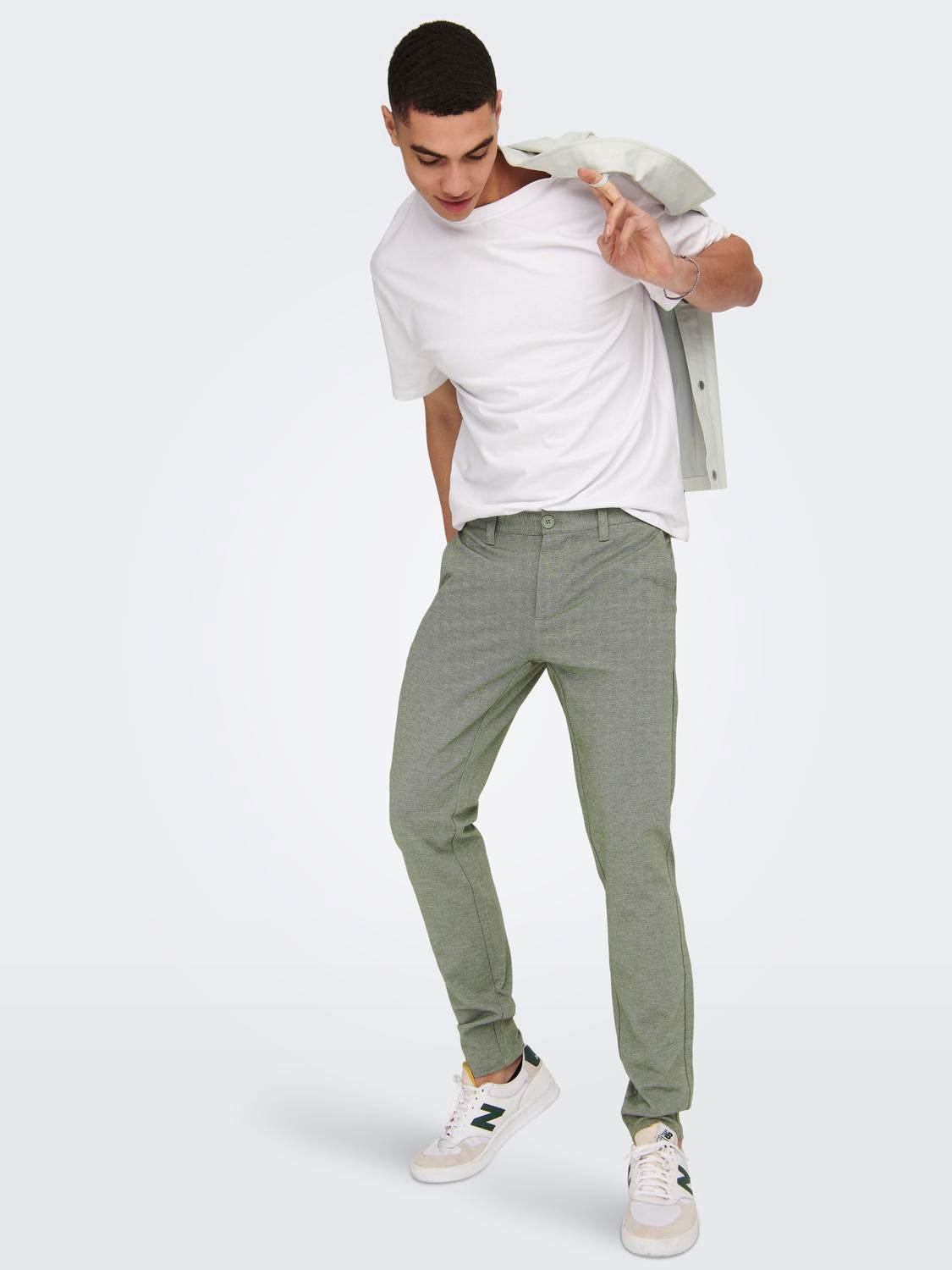 ONSMARK SLIM TAP 0209 MELANGE PANT NOOS