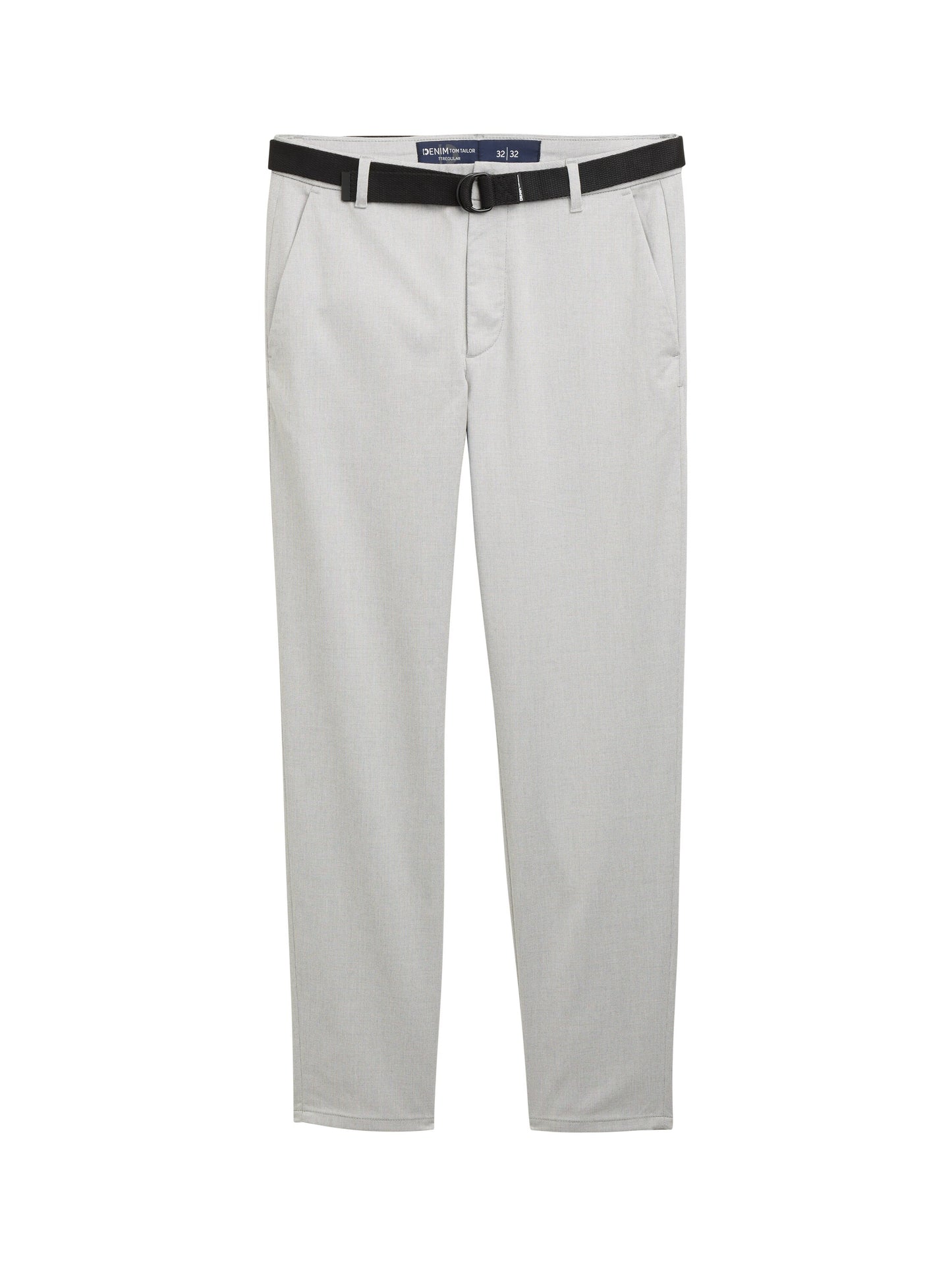 Regular Fit Chino Hose mit Gürtel