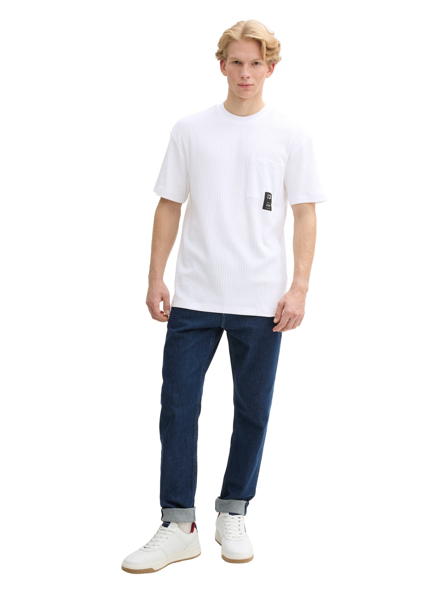 Relaxed Fit T-Shirt mit Brusttasche