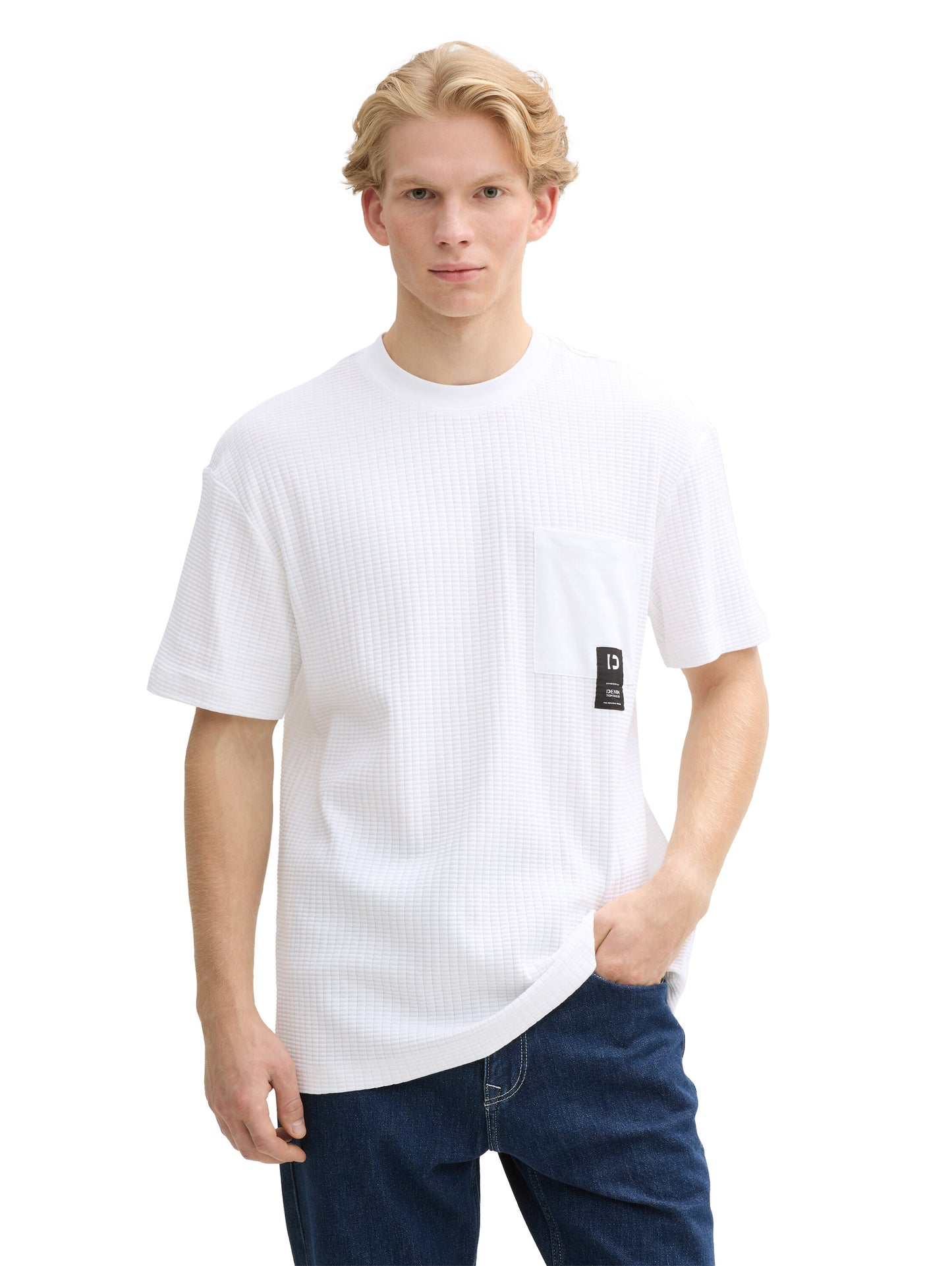 Relaxed Fit T-Shirt mit Brusttasche