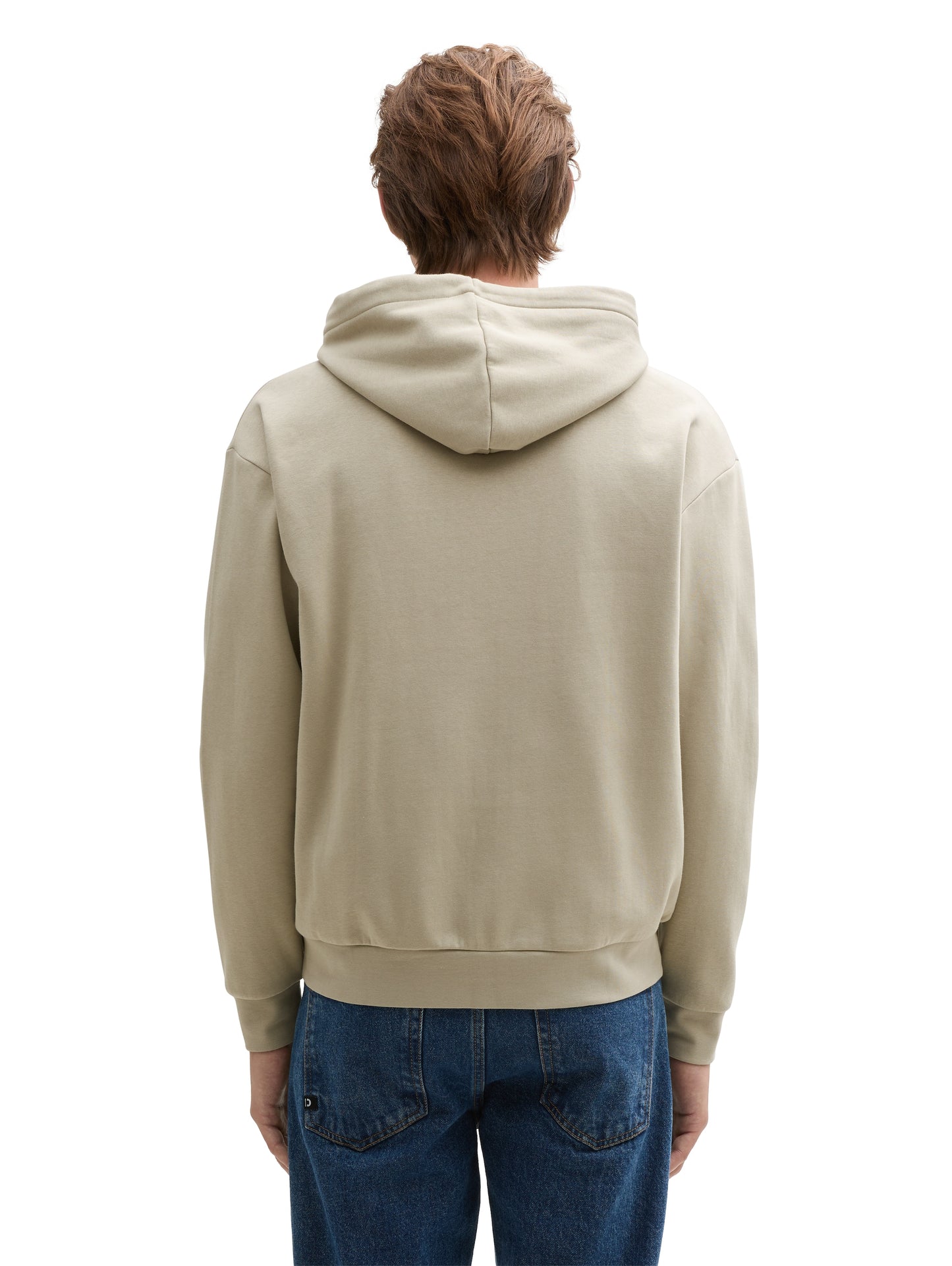 Hoodie Sweatjacke mit Logo-Print