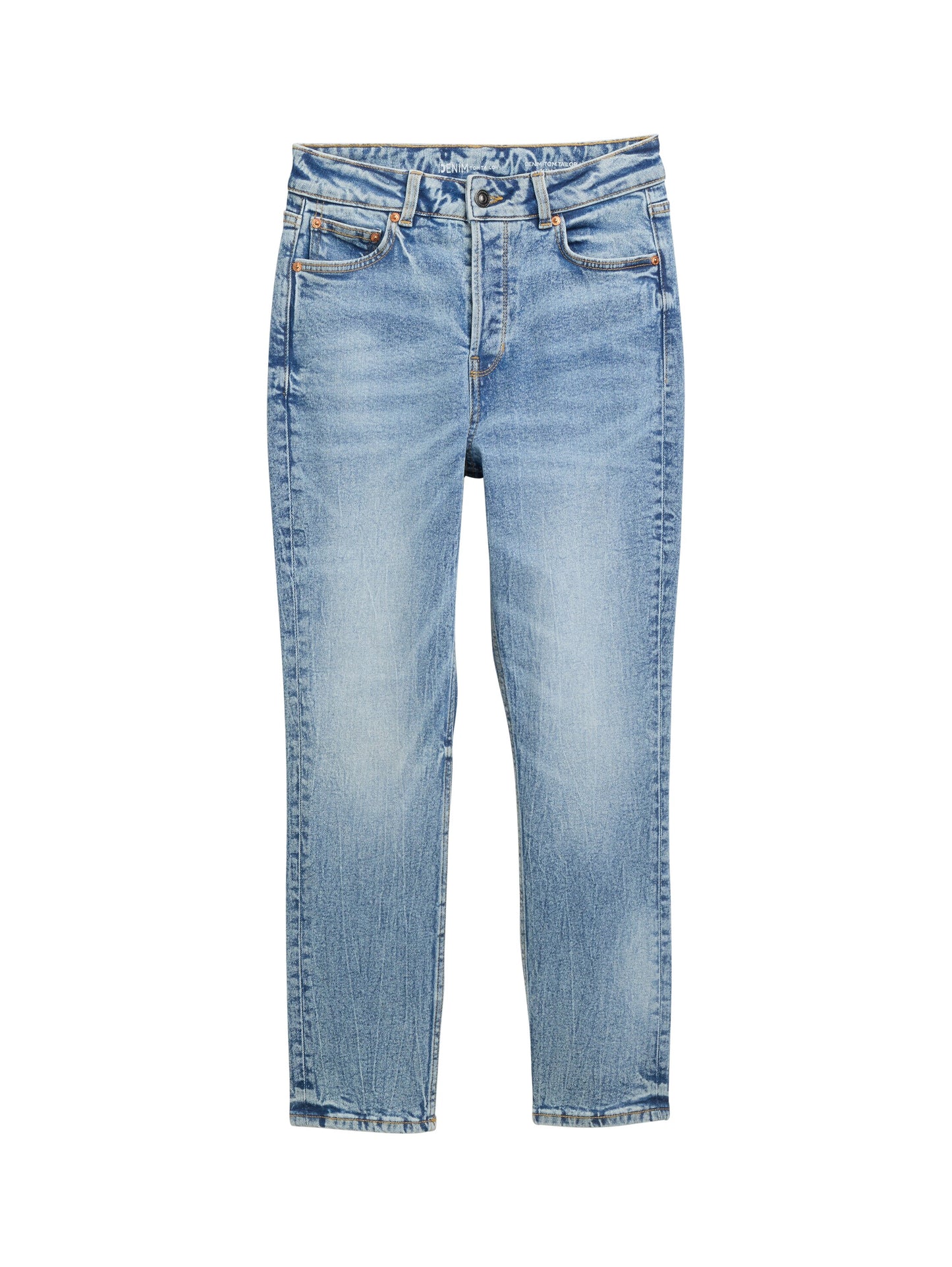 High Waist Lotte Slim Straight Jeans