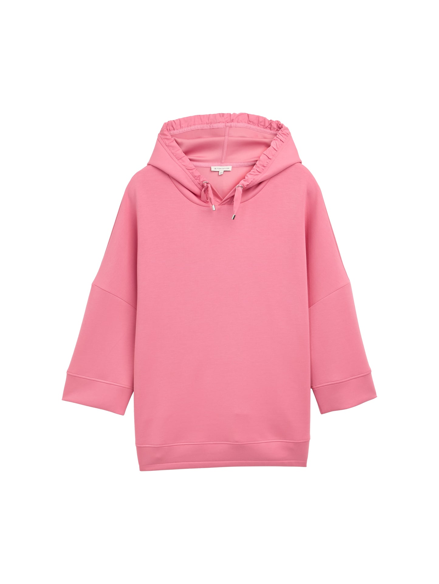 Plus Size - Hoodie Sweatshirt aus Scuba