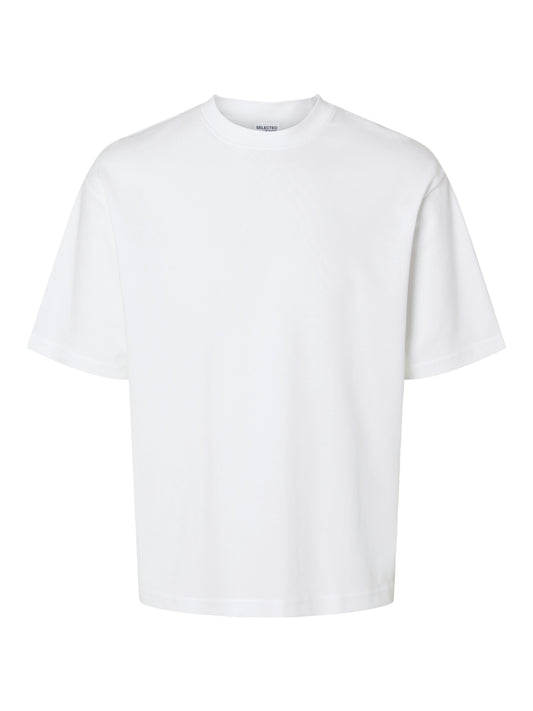SLHLOOSEOSCAR SS O-NECK TEE NOOS