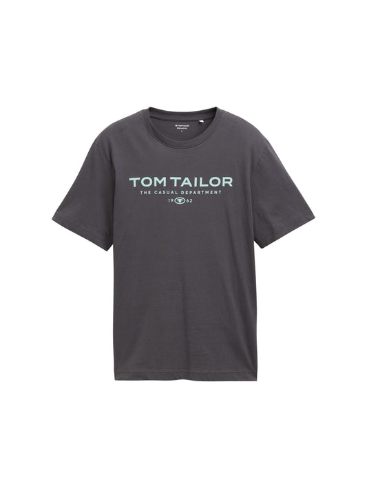 T-Shirt aus Baumwolle mit Logo-Print