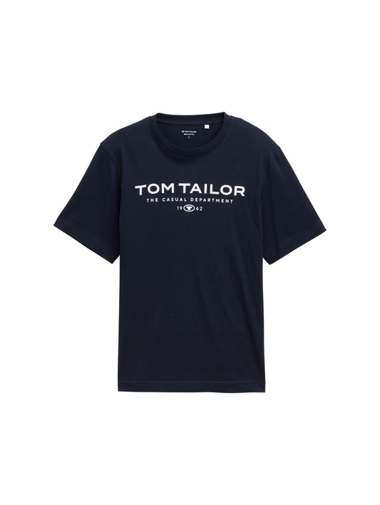 T-Shirt aus Baumwolle mit Logo-Print