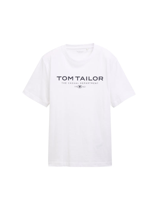 T-Shirt aus Baumwolle mit Logo-Print