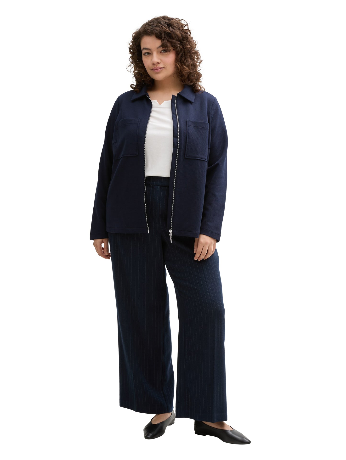 Plus Size - Jacke mit Brusttaschen