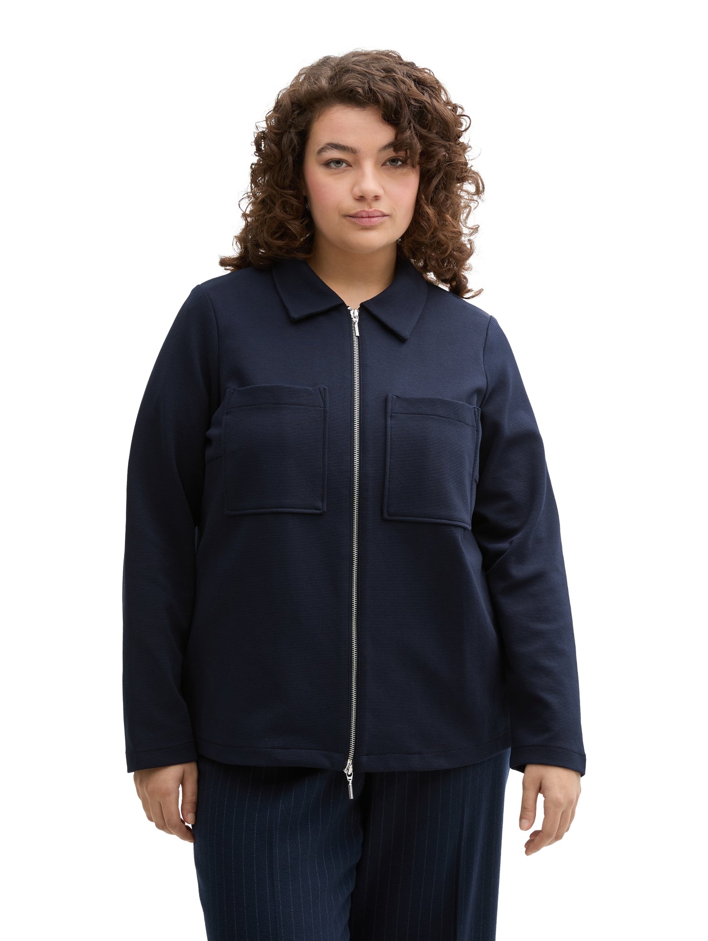 Plus Size - Jacke mit Brusttaschen