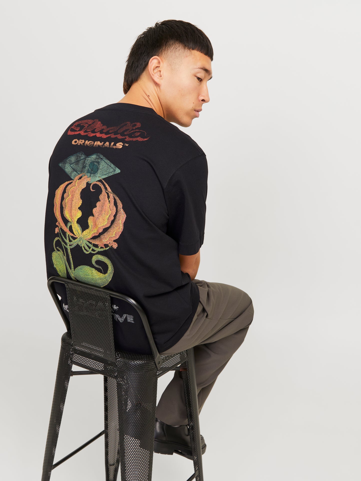 JORRETIRO BACK TEE SS CREW NECK SE25