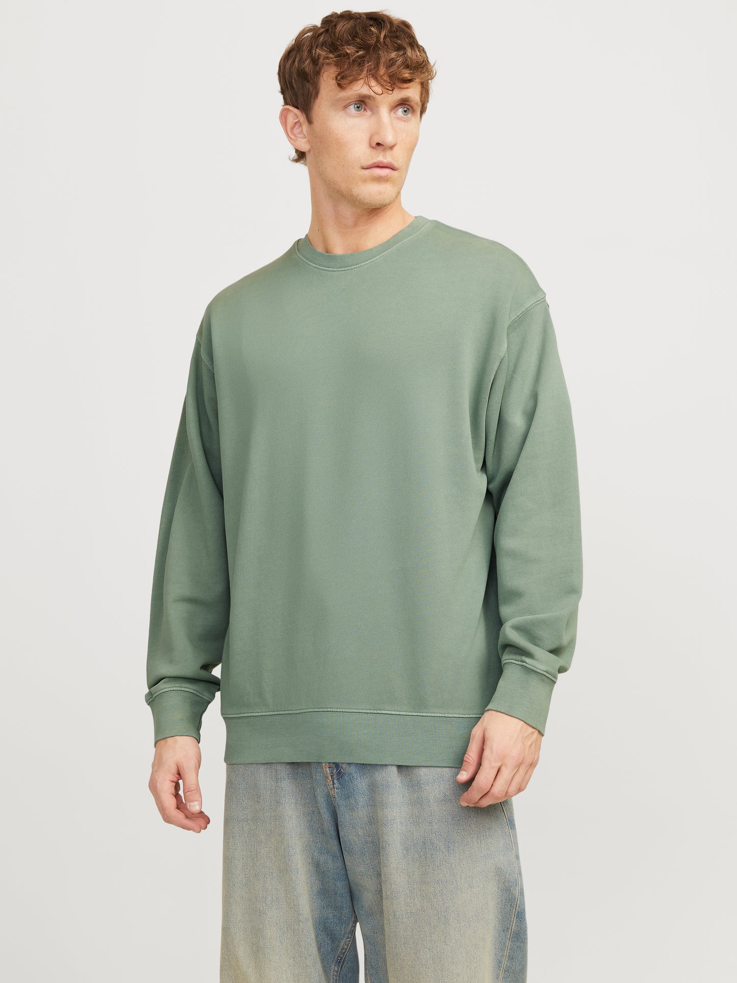 JJECHARGE FADED SWEAT CREW NECK NOOS