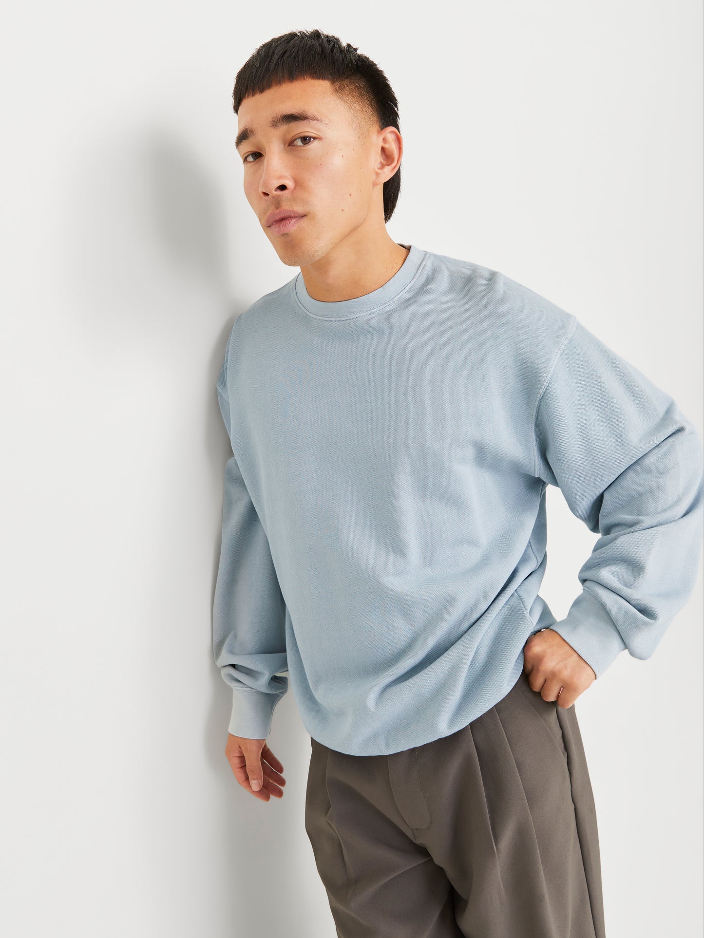 JJECHARGE FADED SWEAT CREW NECK NOOS