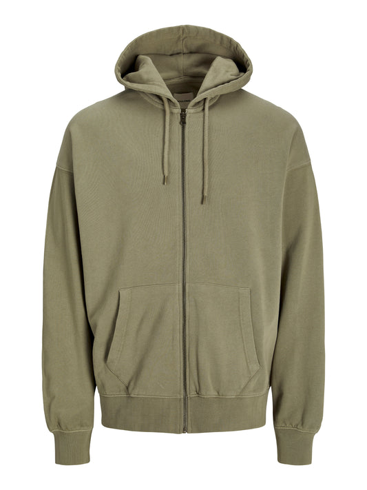 JJECHARGE FADED SWEAT ZIP HOOD NOOS