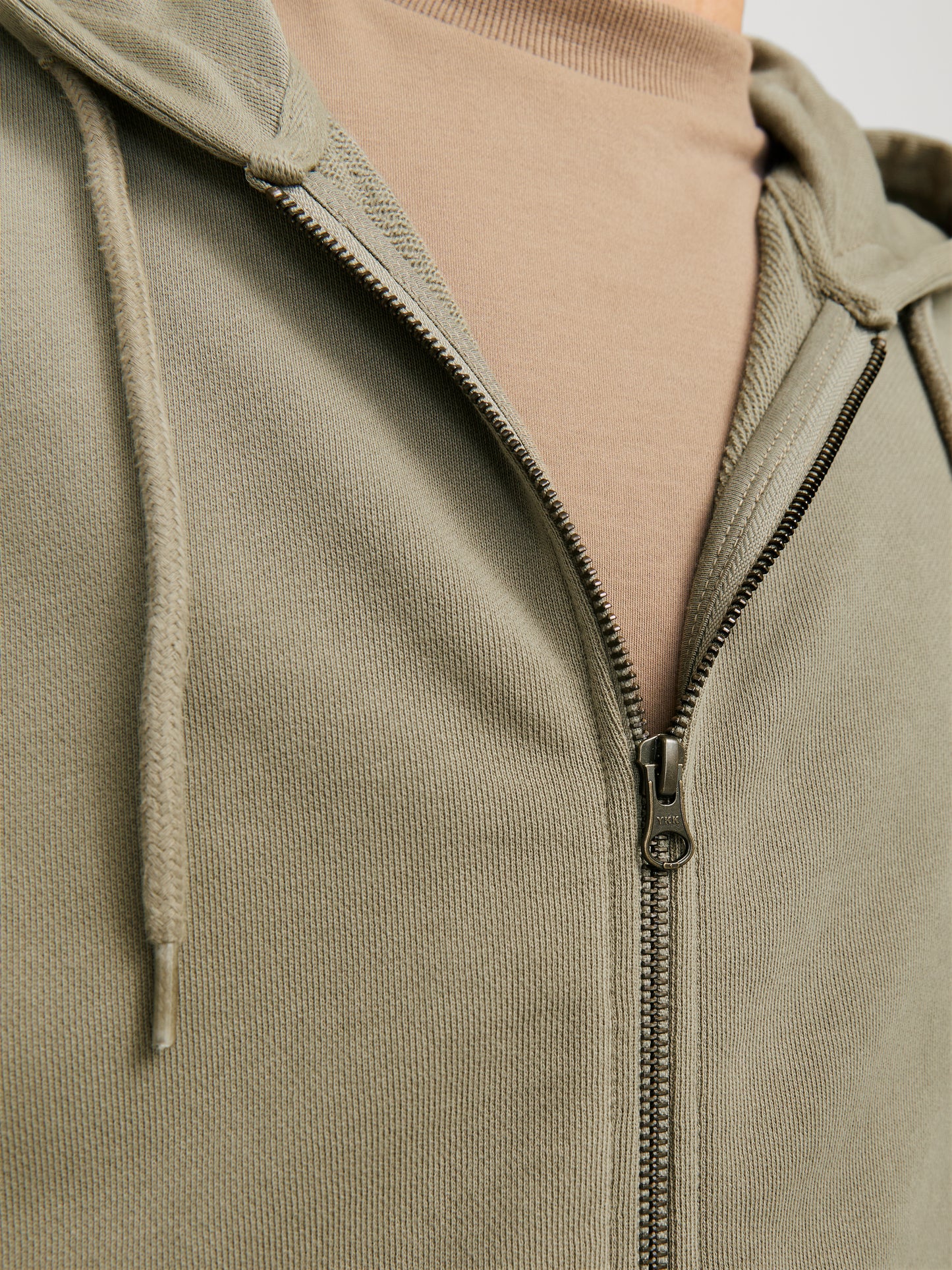 JJECHARGE FADED SWEAT ZIP HOOD NOOS