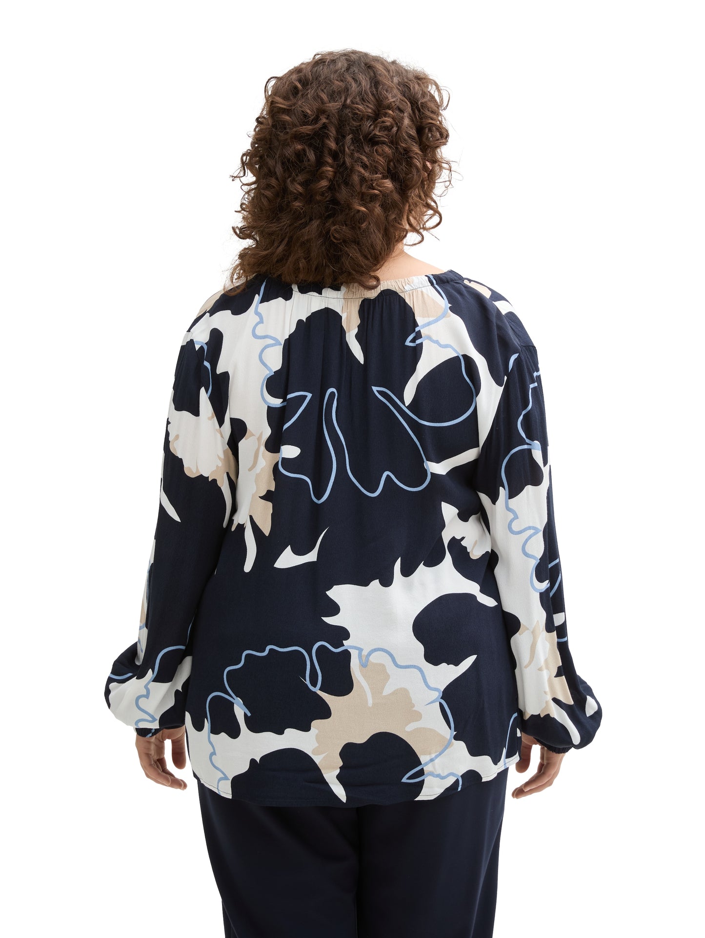 Plus Size - Bluse mit Muster