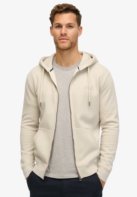 Essential Kapuzenjacke mit Logo