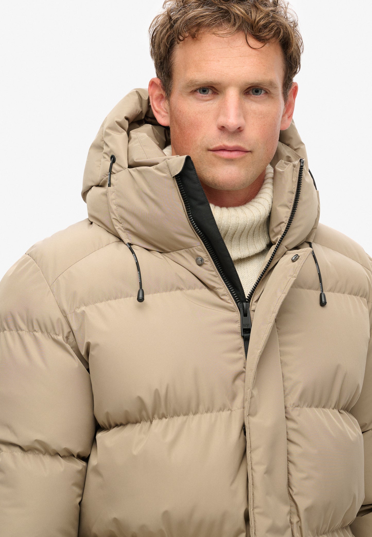 Five Baffle Sports Steppjacke mit Kapuze