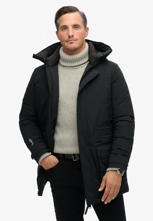 City Gepolsterter Parka Mantel