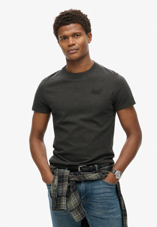 Essential T-Shirt aus Bio-Baumwolle mit Logo