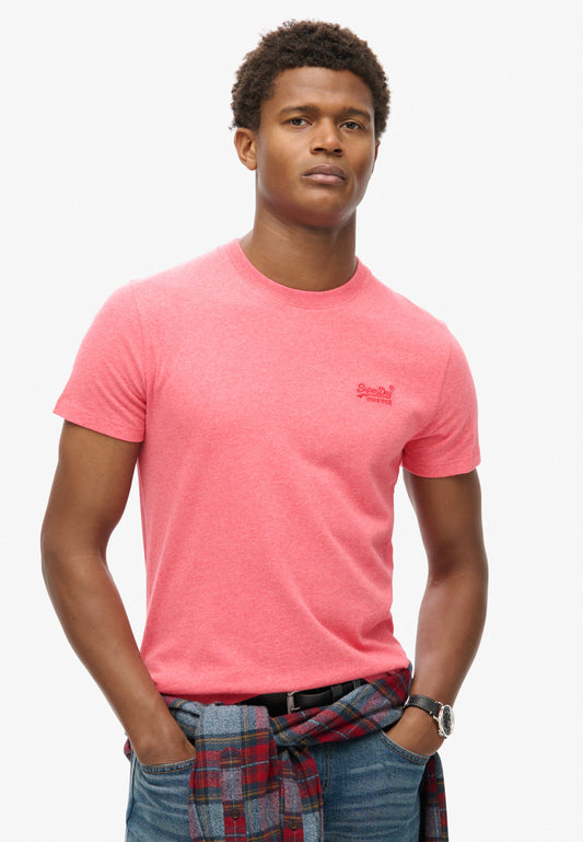 Essential T-Shirt aus Bio-Baumwolle mit Logo