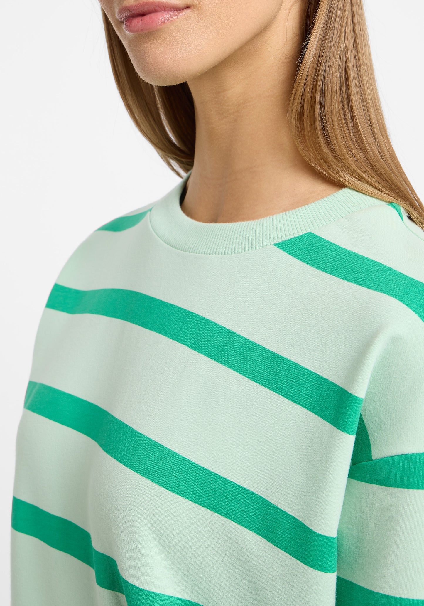 ESW_Meret_Sweatshirt, MELLOW MINT + KELLY GREEN