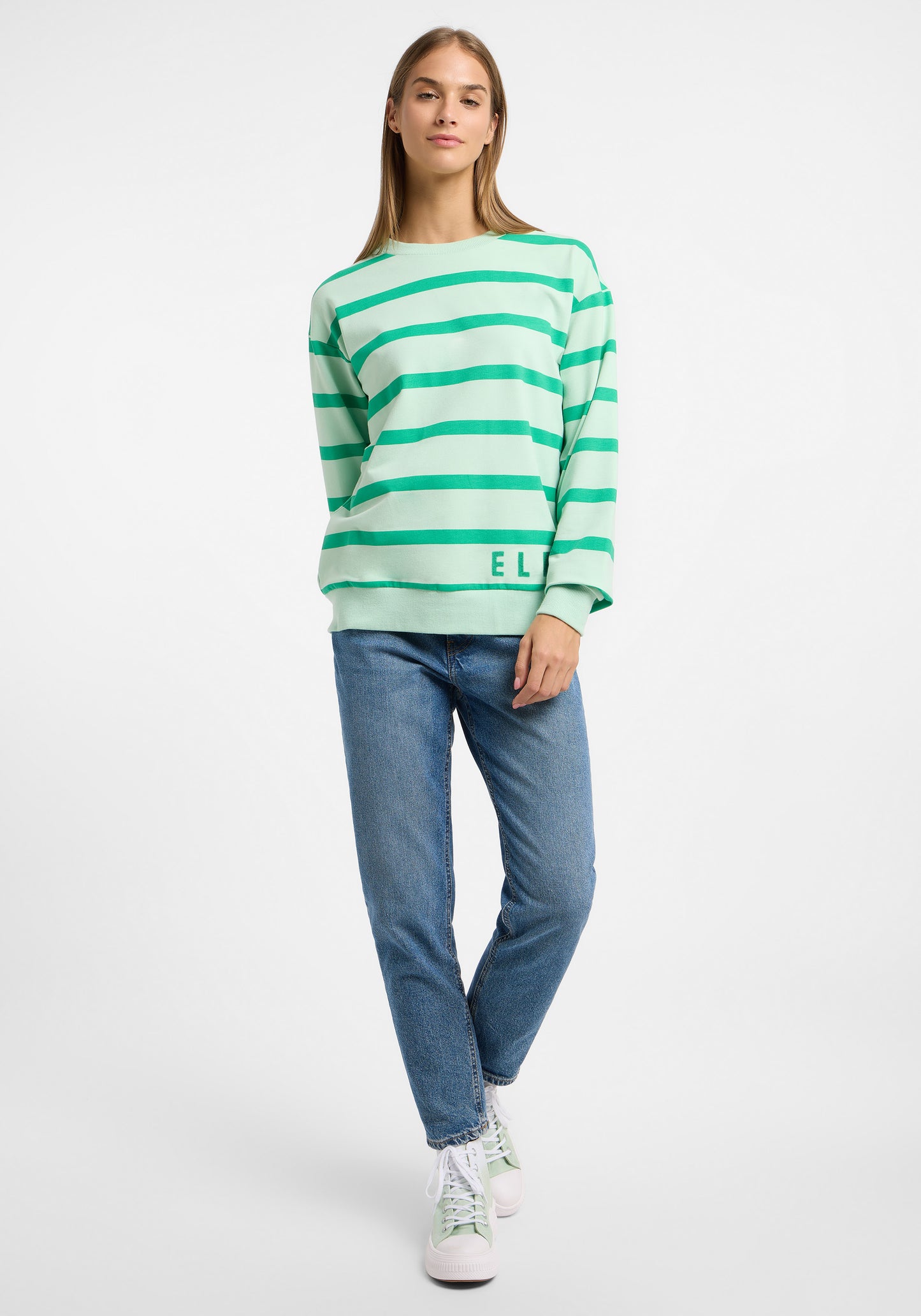 ESW_Meret_Sweatshirt, MELLOW MINT + KELLY GREEN