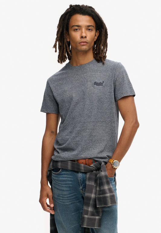 Essential T-Shirt aus Bio-Baumwolle mit Logo