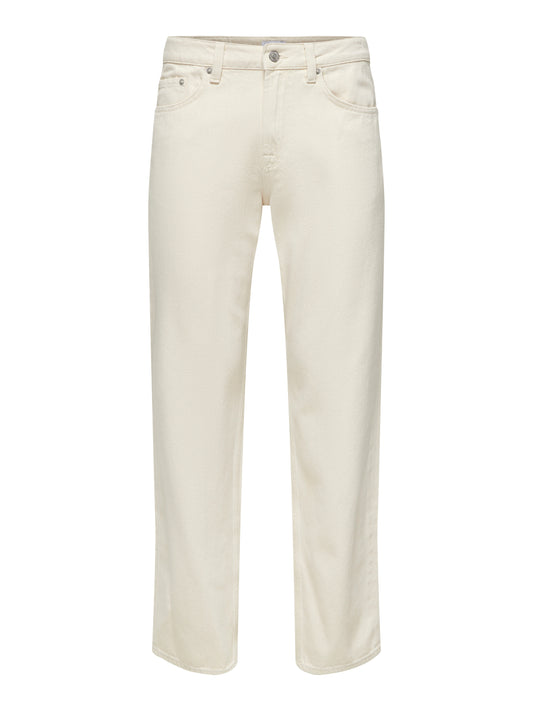 ONSEDGE STRAIGHT ECRU 5917 PIM DNM NOOS