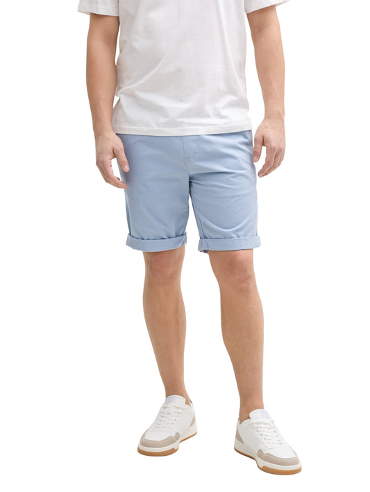 Regular Shorts mit Gummibund aus Baumwolle