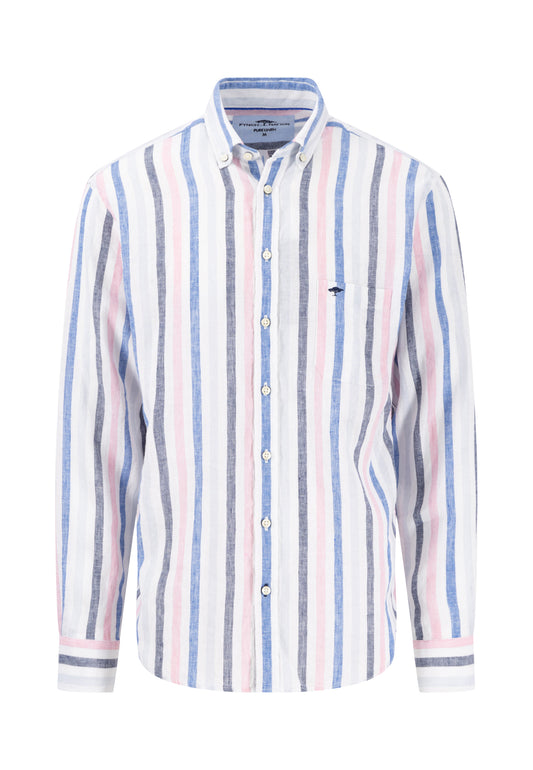 Colorful Linen Stripes, B.D., 1/2
